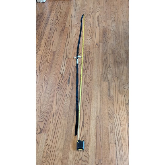 JCrew Black Belt, Women One Size, Studded w/ green stone Silk & Rayon - Picture 5 of 6